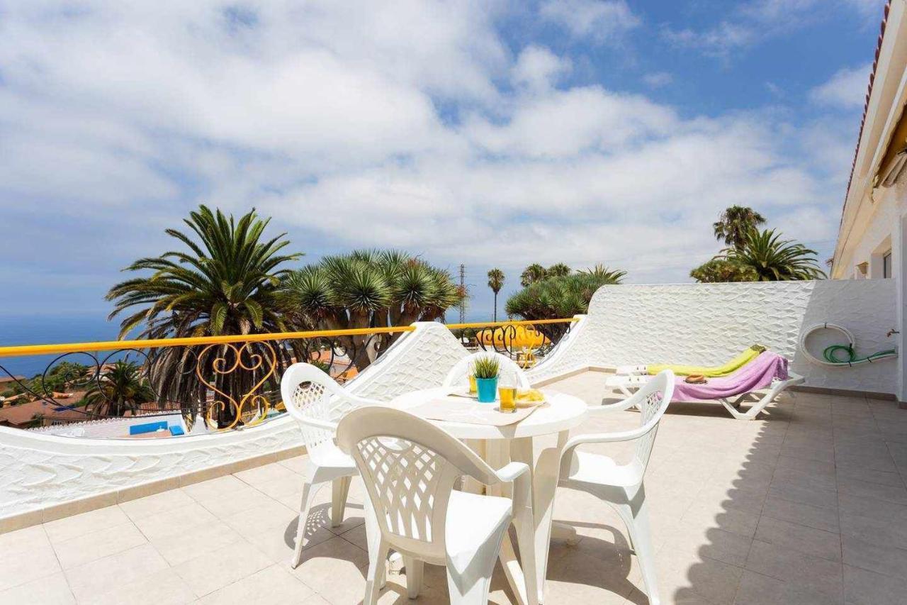 Acogedora Vivienda En Tenerife Con Vistas& Piscina Tacoronte Exteriör bild